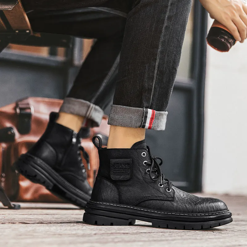 INSTOCK-Premium British Leather Boots – Stylish & Durable
