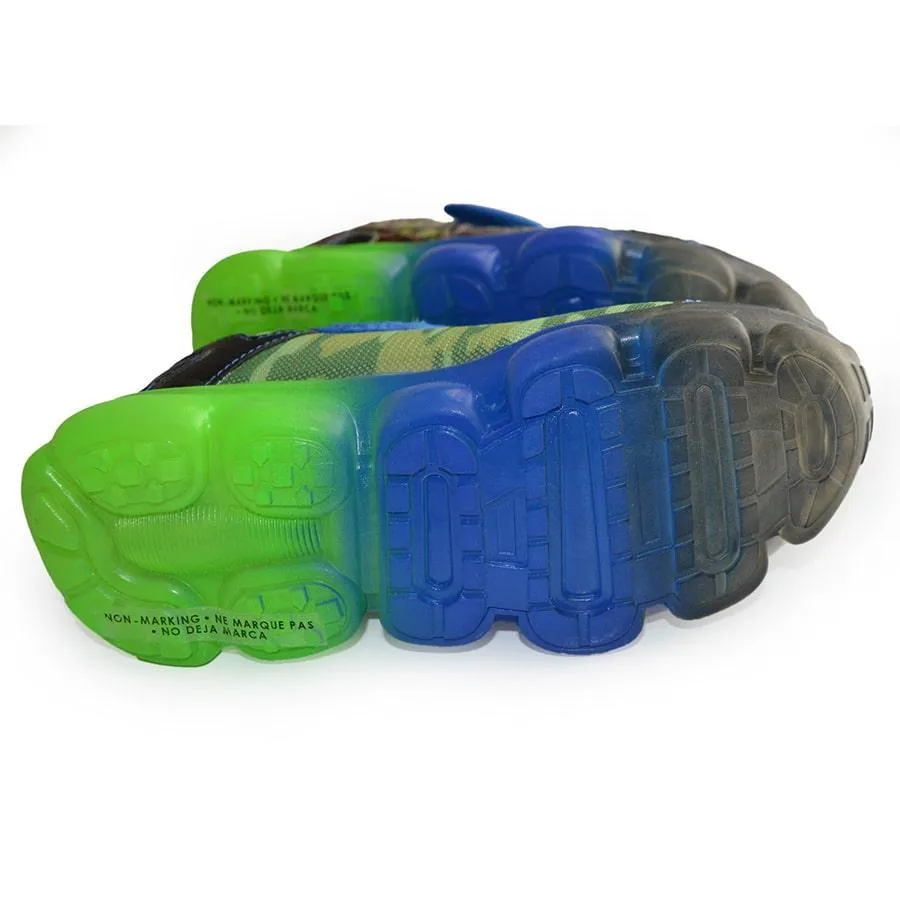 Kids Shoes Teenage Mutant Ninja Turtles Youth Boys Light-up Sports Shoes