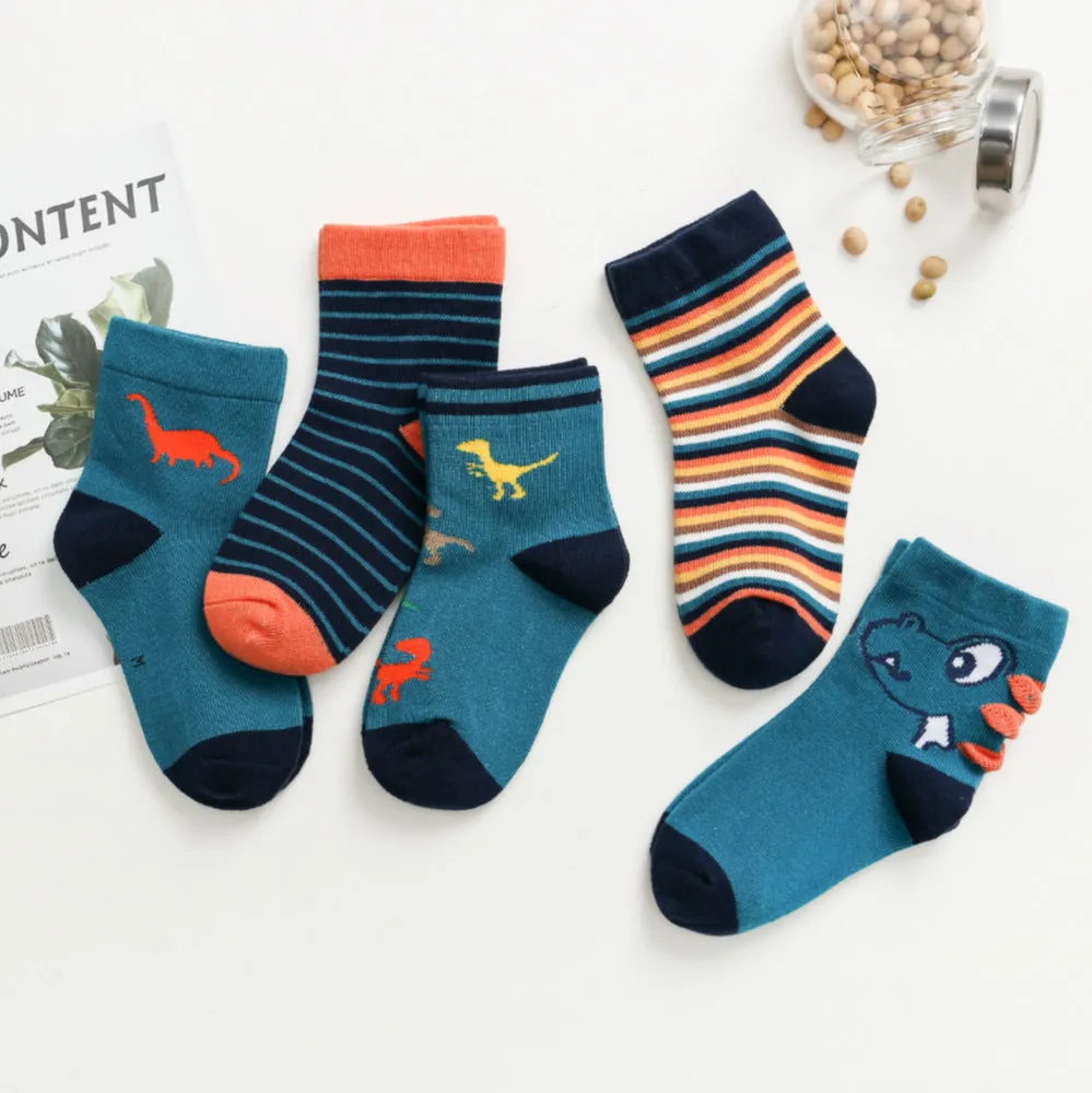 Kids Socks Gift Set 5 Pack