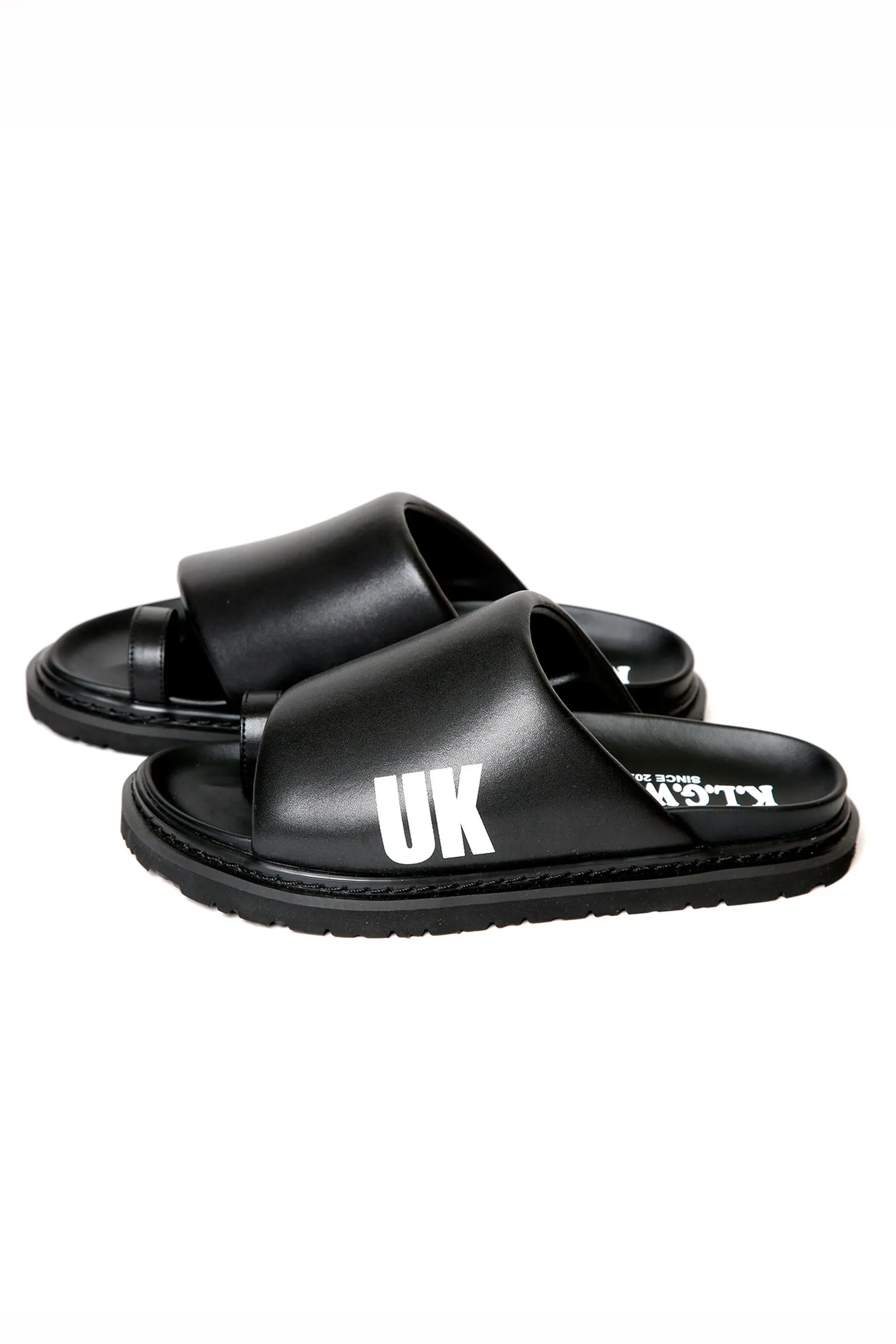 K.L.G WHITE / UK SANDALS SMOOTH