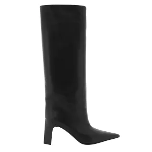 Knee-High Leather Boots