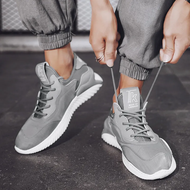 Korean Style Trendy Sports And Leisure Mesh Shoes