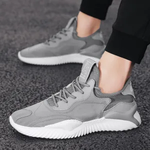 Korean Style Trendy Sports And Leisure Mesh Shoes