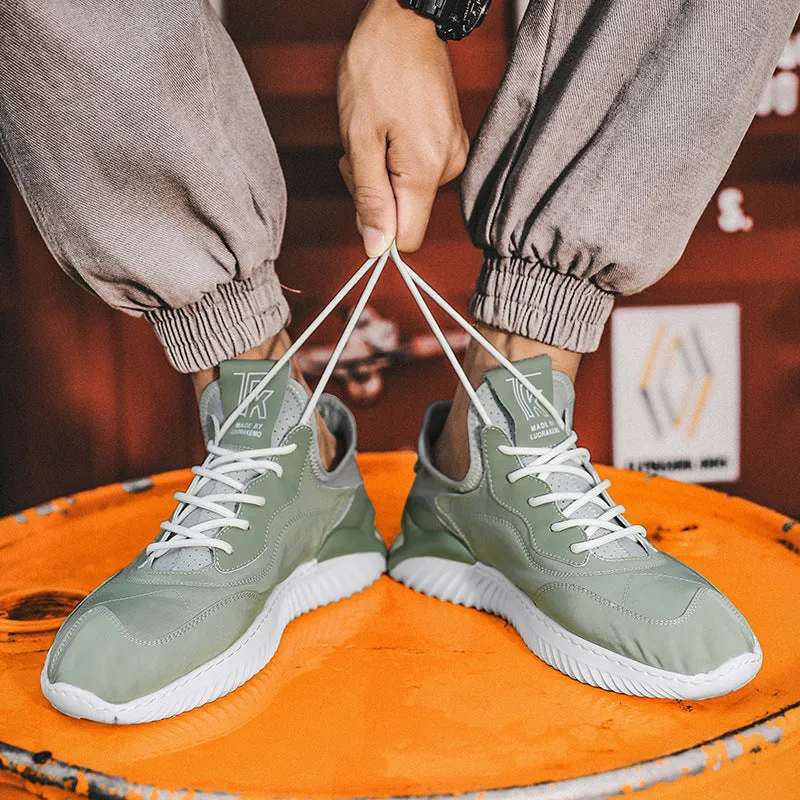 Korean Style Trendy Sports And Leisure Mesh Shoes