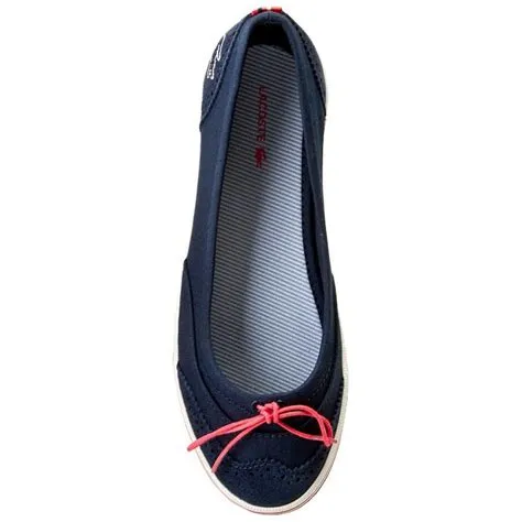 Lacoste Loxia AP SRW Blue Closed Ballet Flat