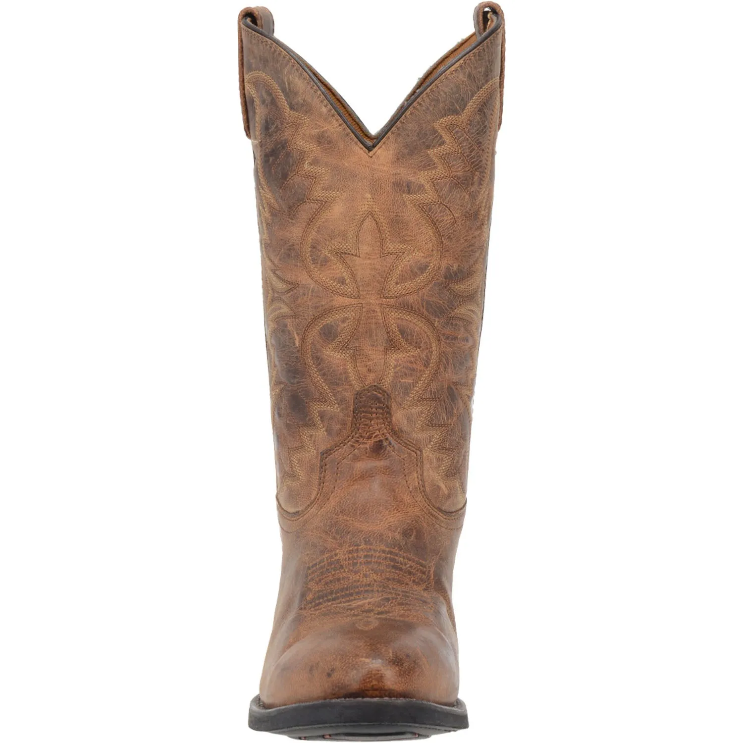 Laredo Mens Birchwood Cowboy Boots Leather Tan 17 EW