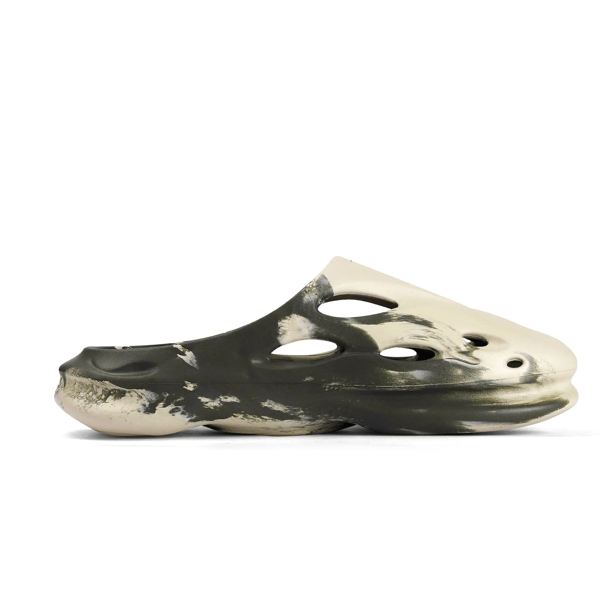 Leisure Trumpet EVA Two-tone Hollow Out Clogs