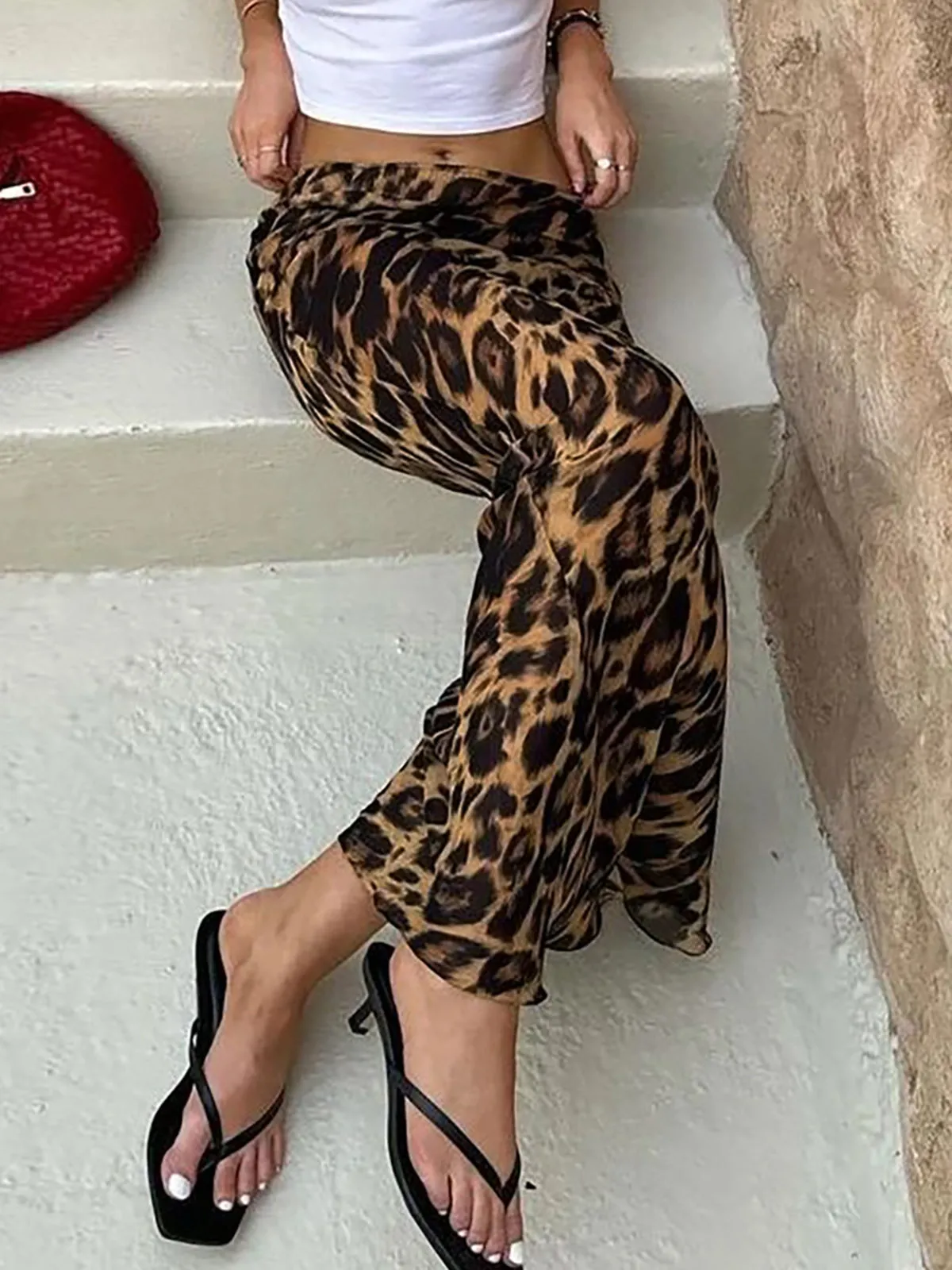 Leopard Satin Maxi Skirt | Bold & Chic | Flowy & Elegant