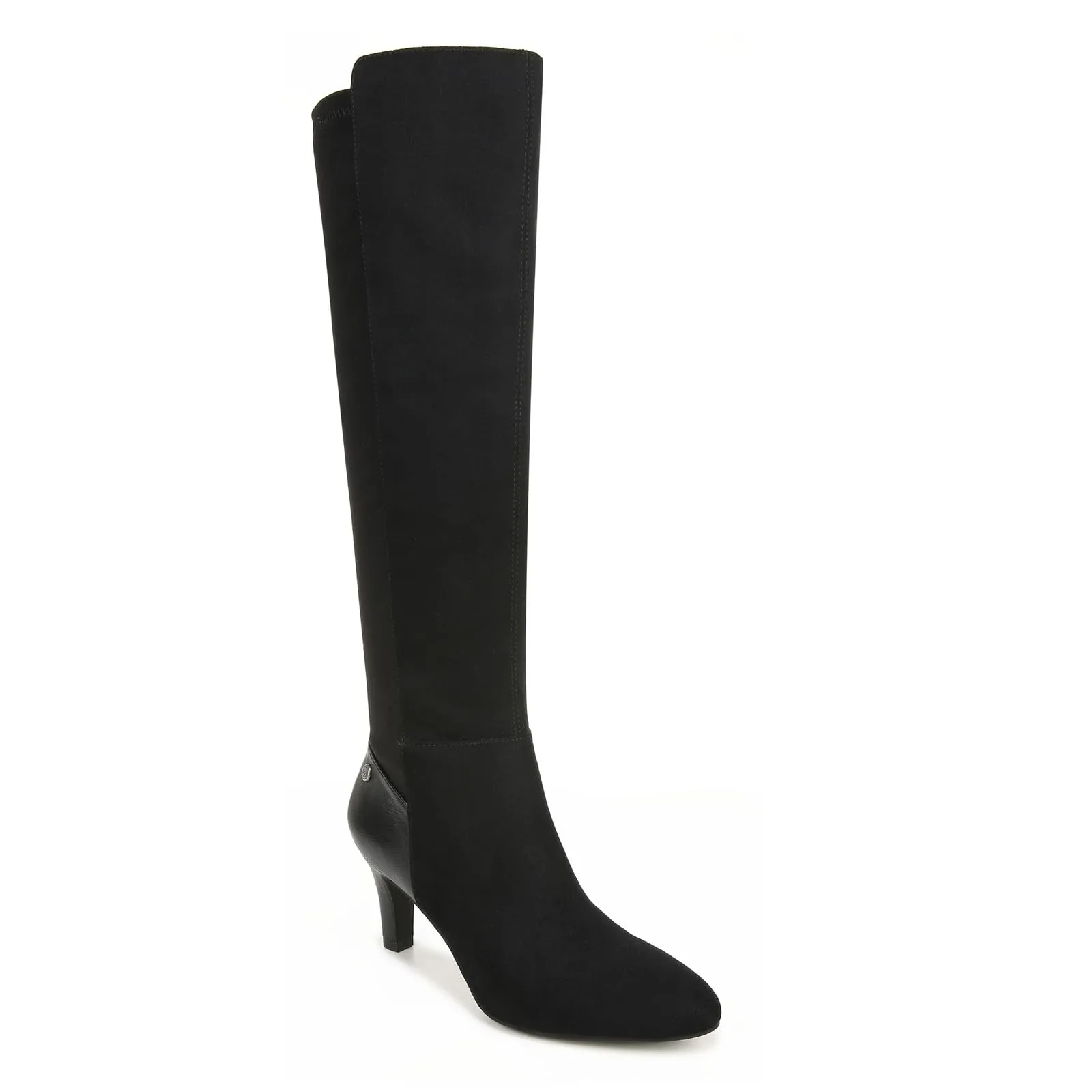 LifeStride Womens Gracie High Heeled Tall Boots Black 7 M
