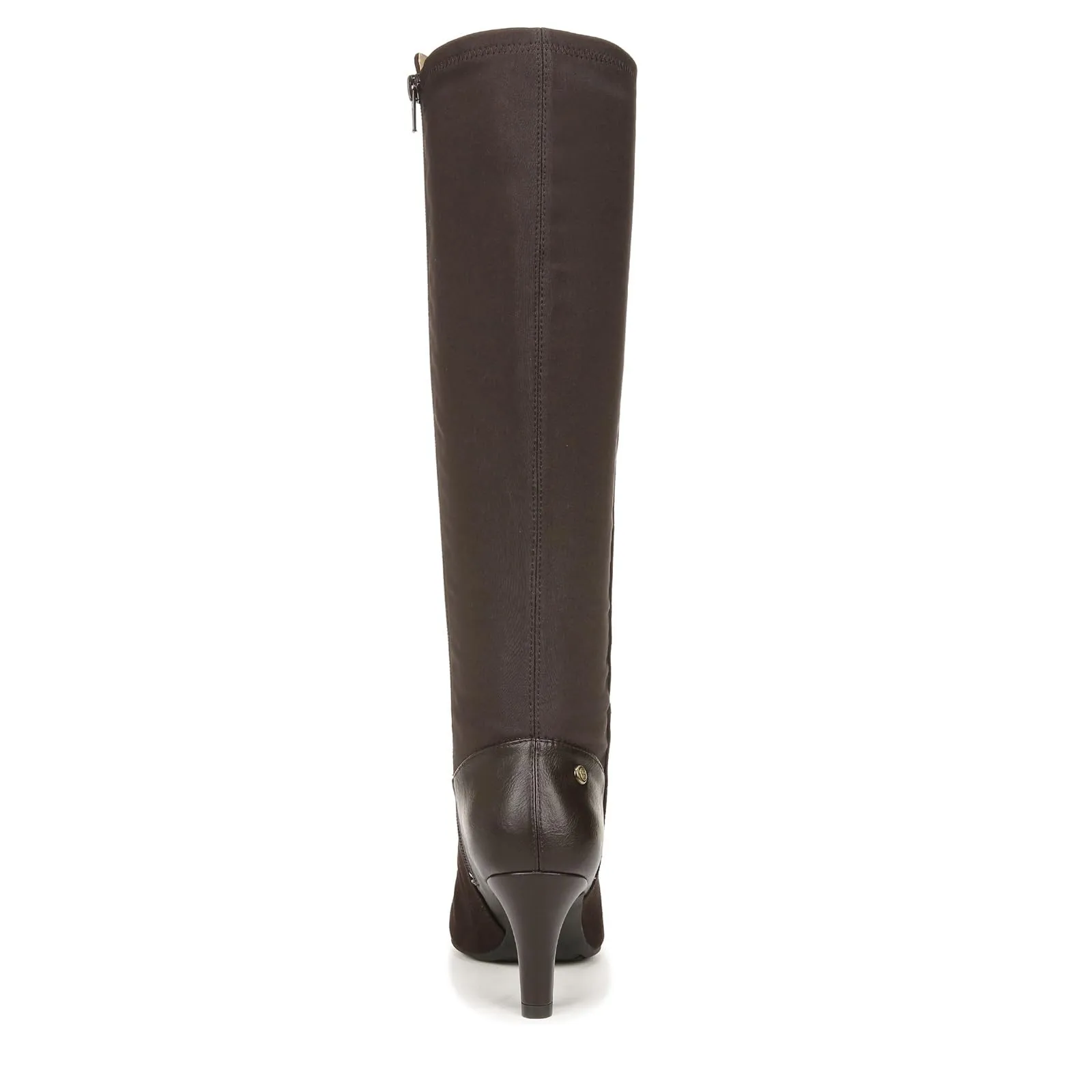 LifeStride Womens Gracie High Heeled Tall Boots Dark Chocolate 9 M