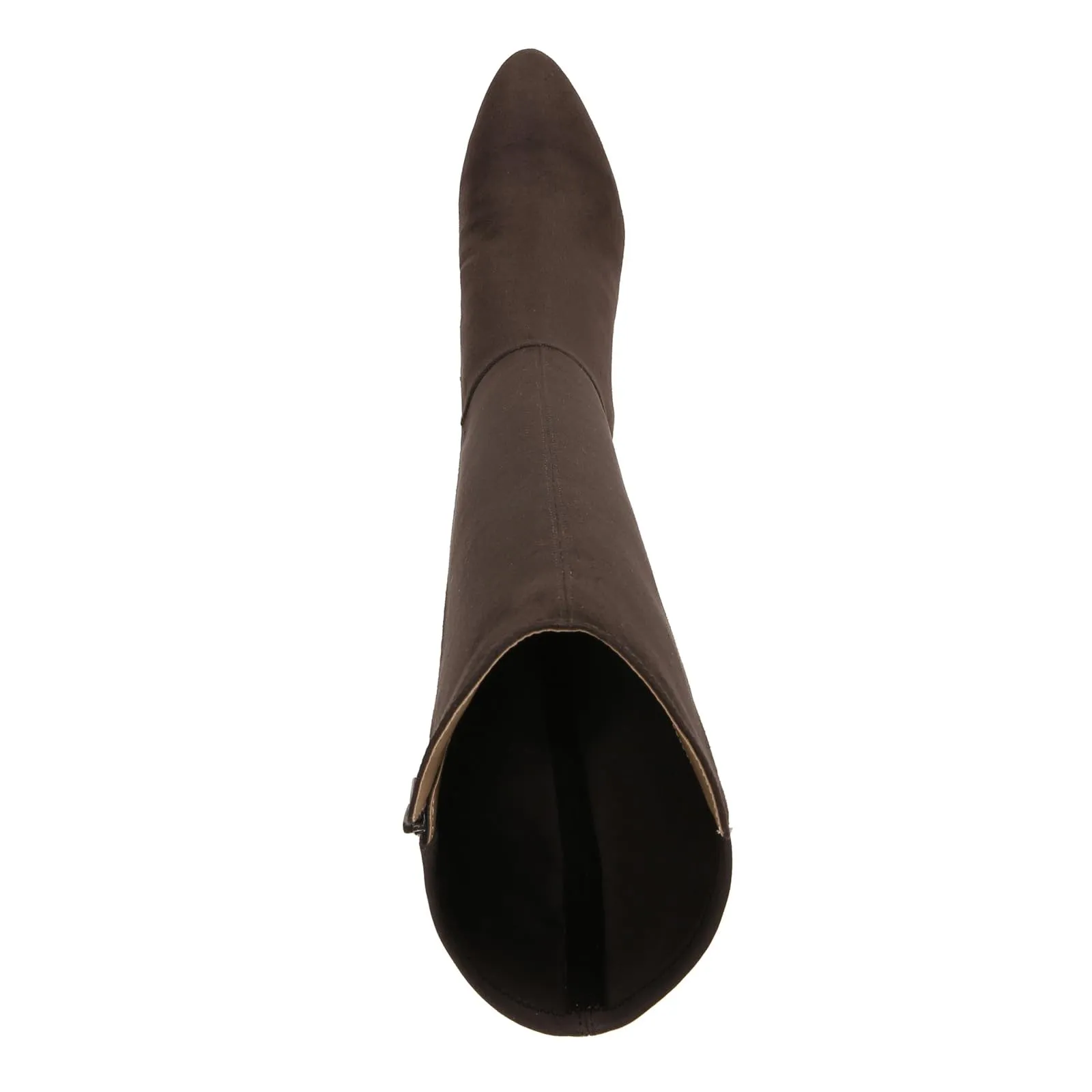 LifeStride Womens Gracie High Heeled Tall Boots Dark Chocolate 9 M