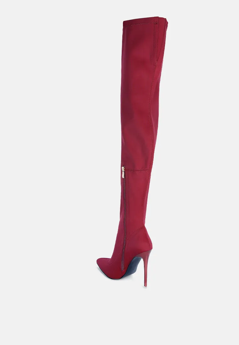 Lolling Long High Heel Boots By Ruw
