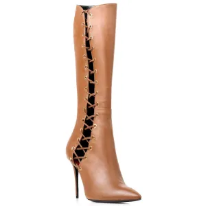Lutine 100 Mm Cognac Matt Leather