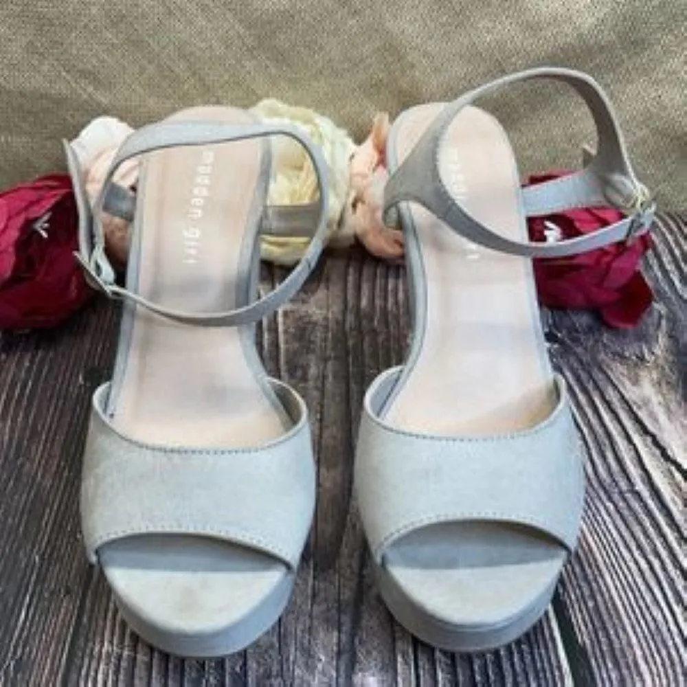 Madden Girl Light Beige Cena Wedge Sandals 8