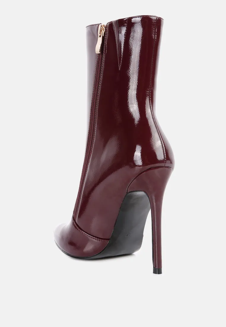 Mania High Heeled Ankle Boots By Ruw