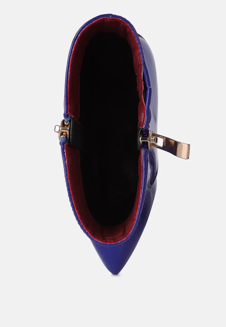 Mania High Heeled Ankle Boots By Ruw