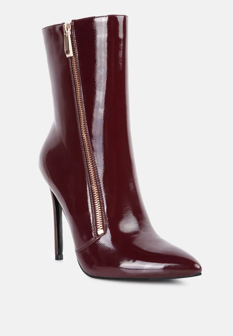 Mania High Heeled Ankle Boots By Ruw