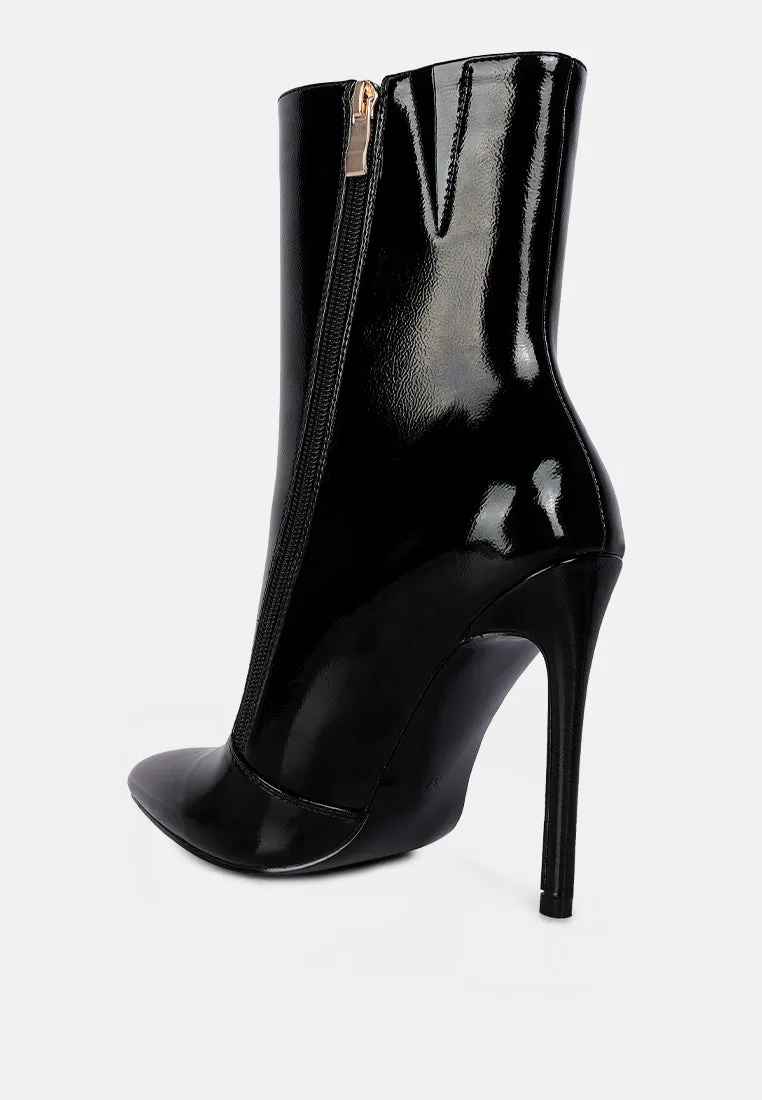 Mania High Heeled Ankle Boots By Ruw