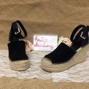 Marc Fisher Adalyn Platform Espadrille Wedge 11