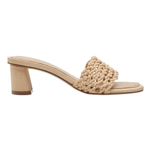 Marc Fisher Ltd Women's Jazmine Natural24168/Ft Raffia Braid W M