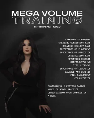 Mega Volume Lash Extension Training