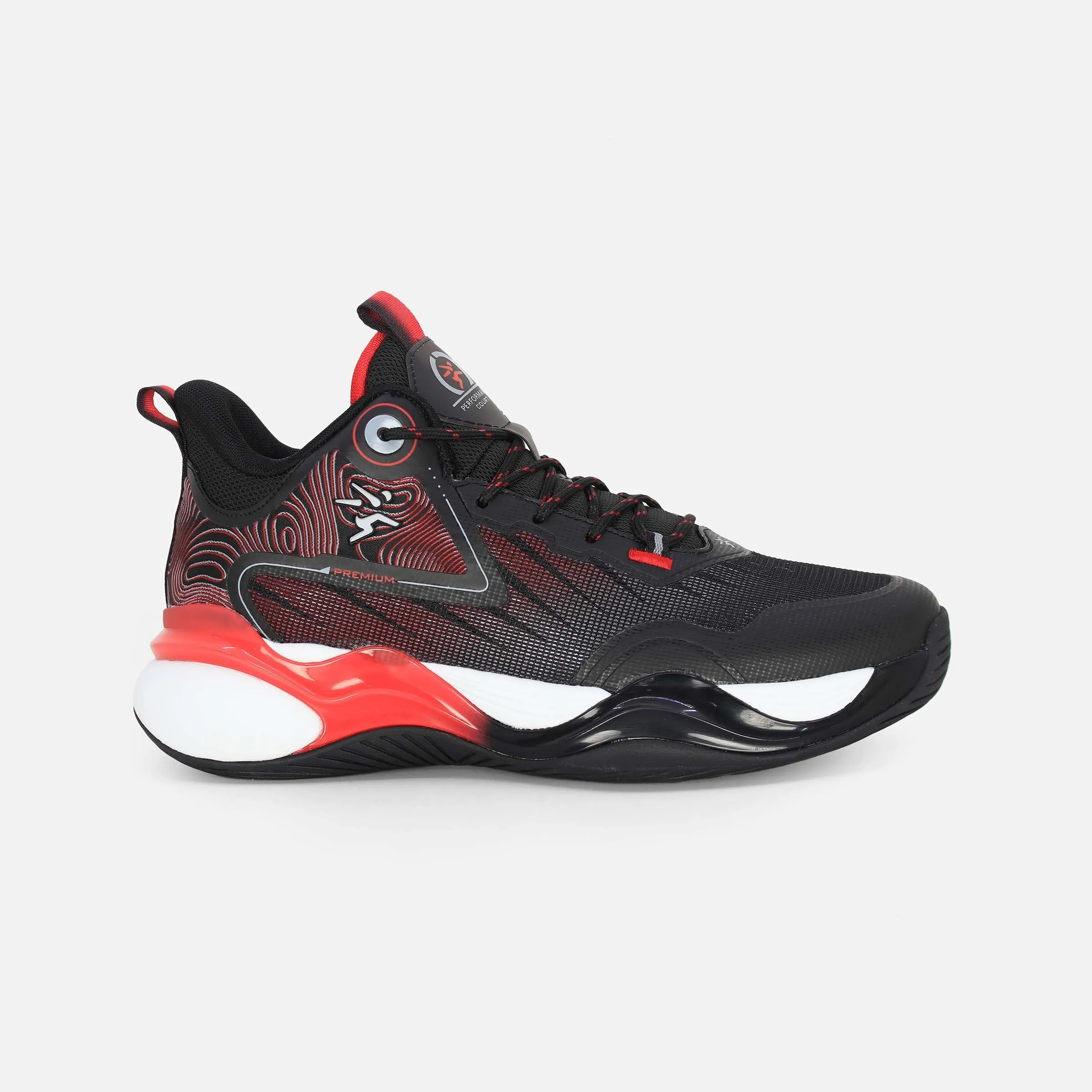 MEN BASKETBALL LACE-UP SHOES