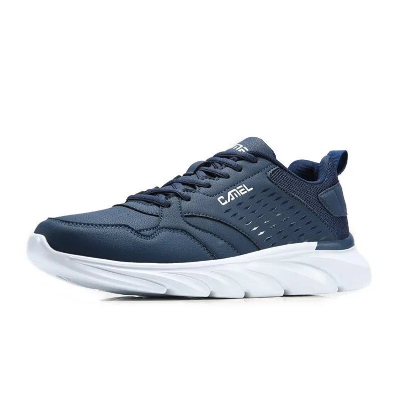 Men's comfortable running waterproof shoes men's casual non-slip shoes spring shock-absorbing shoes
