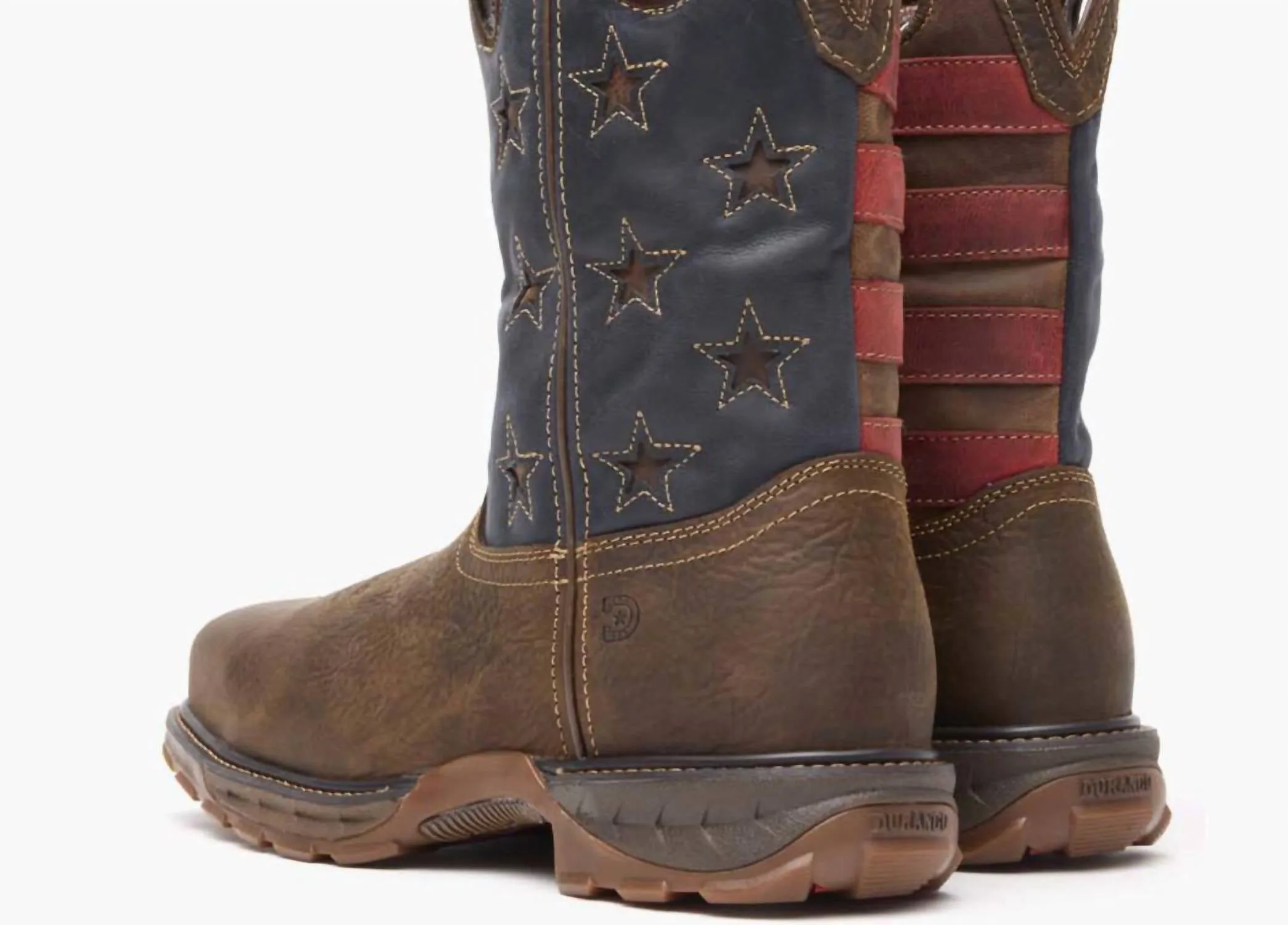 Men's Composite Toe Waterproof Xp Patriot Work Boots In Brown/multi