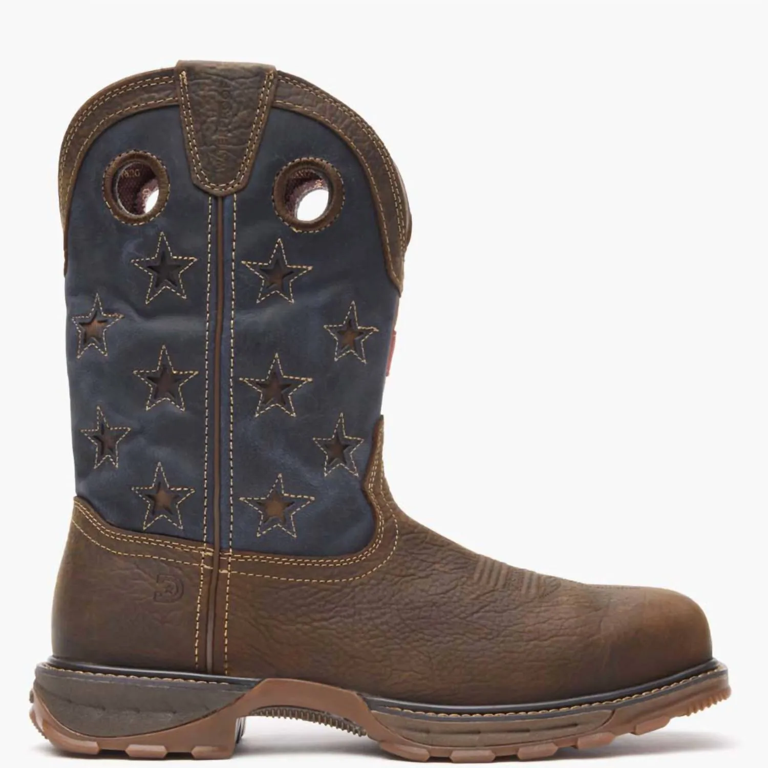 Men's Composite Toe Waterproof Xp Patriot Work Boots In Brown/multi