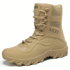 Men's Durable Lace Up High Safety Boots