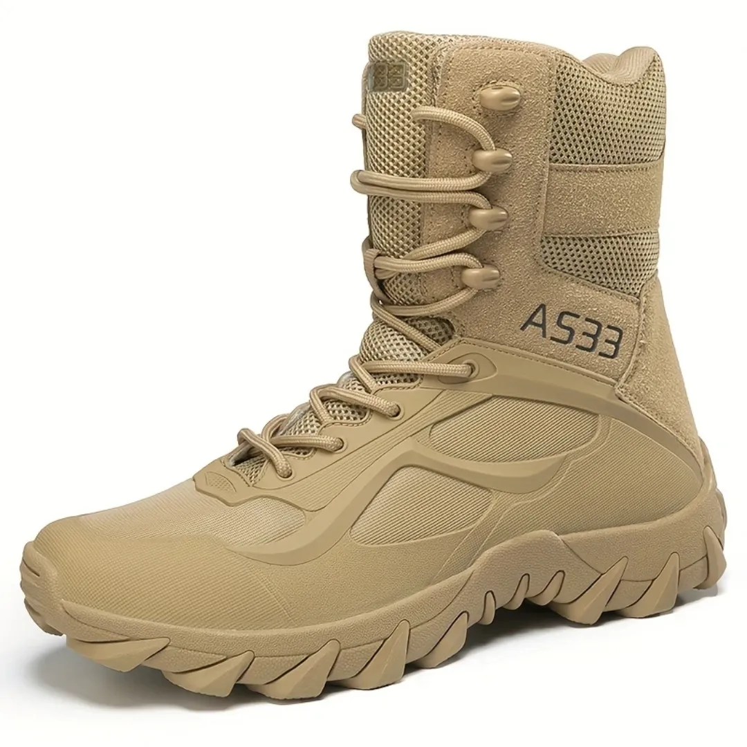 Men's Durable Lace Up High Safety Boots