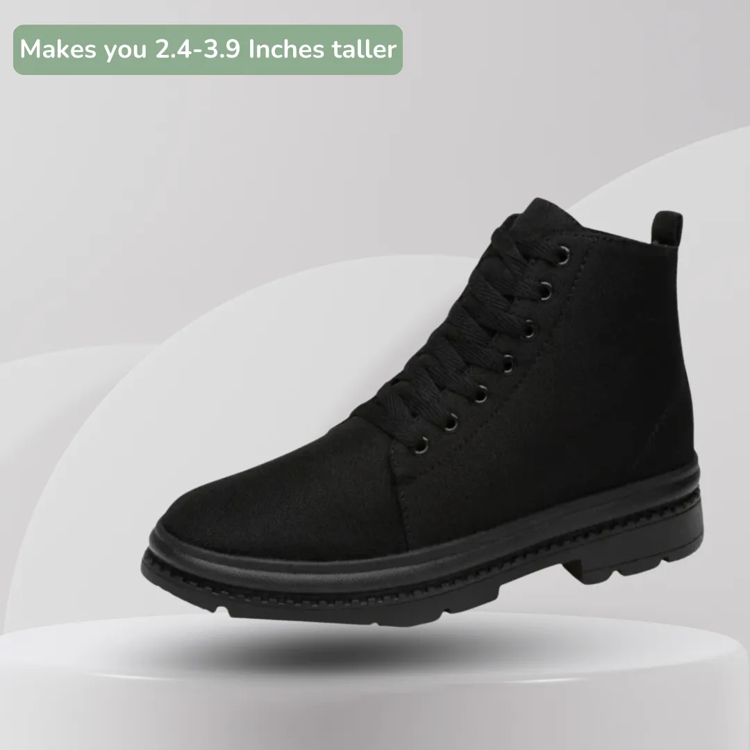 Men's Elevated Sneakers Boots 2.4, 3.1 & 3.9 inches Lift