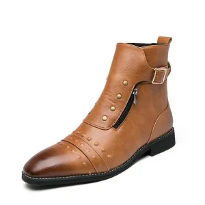 Men's England High-top Leather Boots