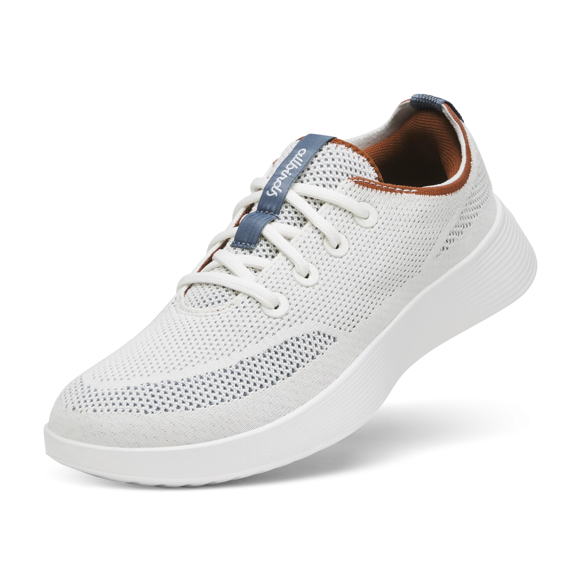 Men's Tree Runner Go - Natural White/Rustic Orange (Blizzard Sole)