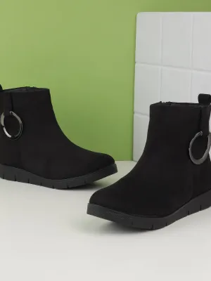 Mochi Plat Foam Heel Boots