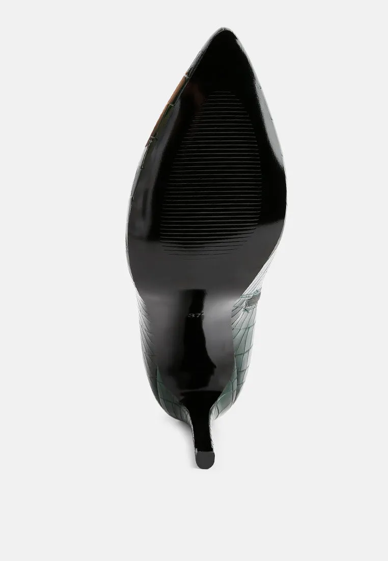 Momoa High Heel Ankle Boots By Ruw