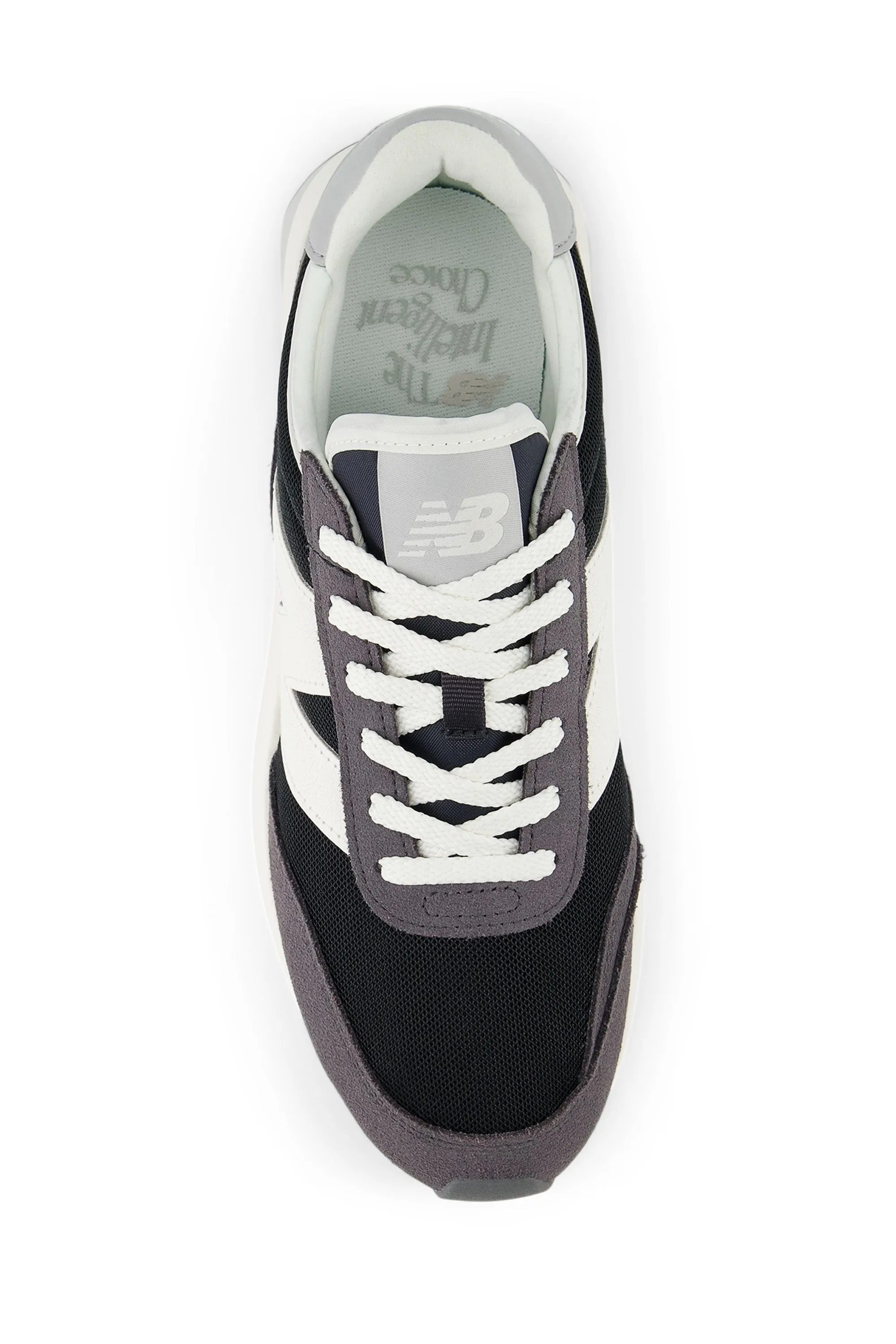 New Balance 370 Trainer Phantom with Sea Salt