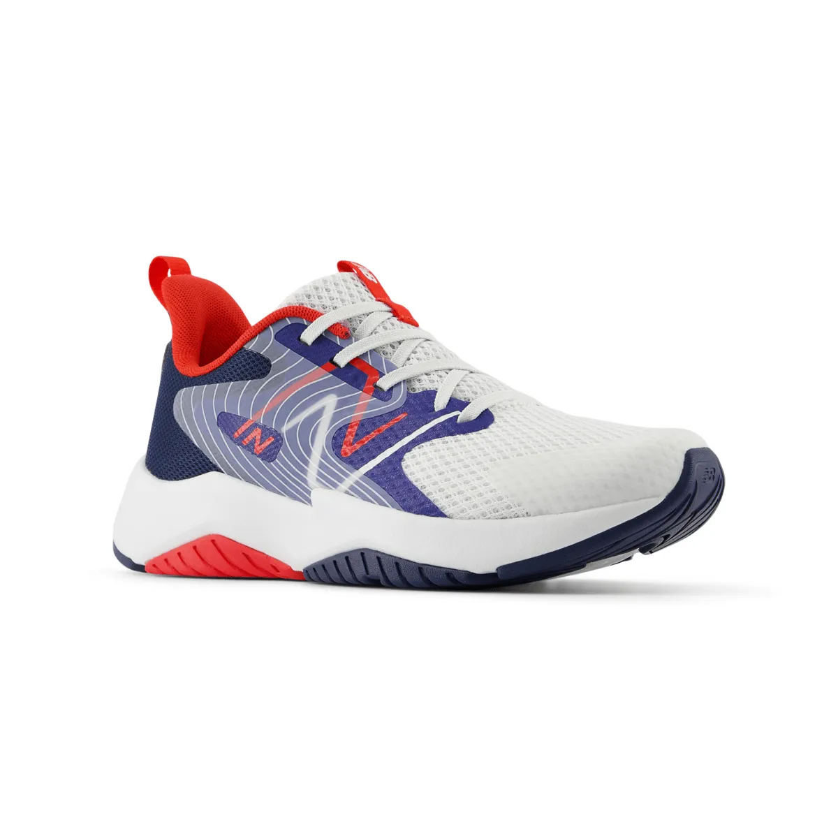 New Balance Kid's (Grade School) Rave Run v2 GKRAVAM2 Team Royal/White/True Red