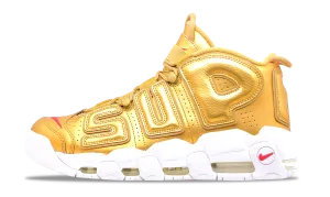 Nike Air More Uptempo x Supreme Metallic Gold 2017 (902290-700) Men's Size 8-11