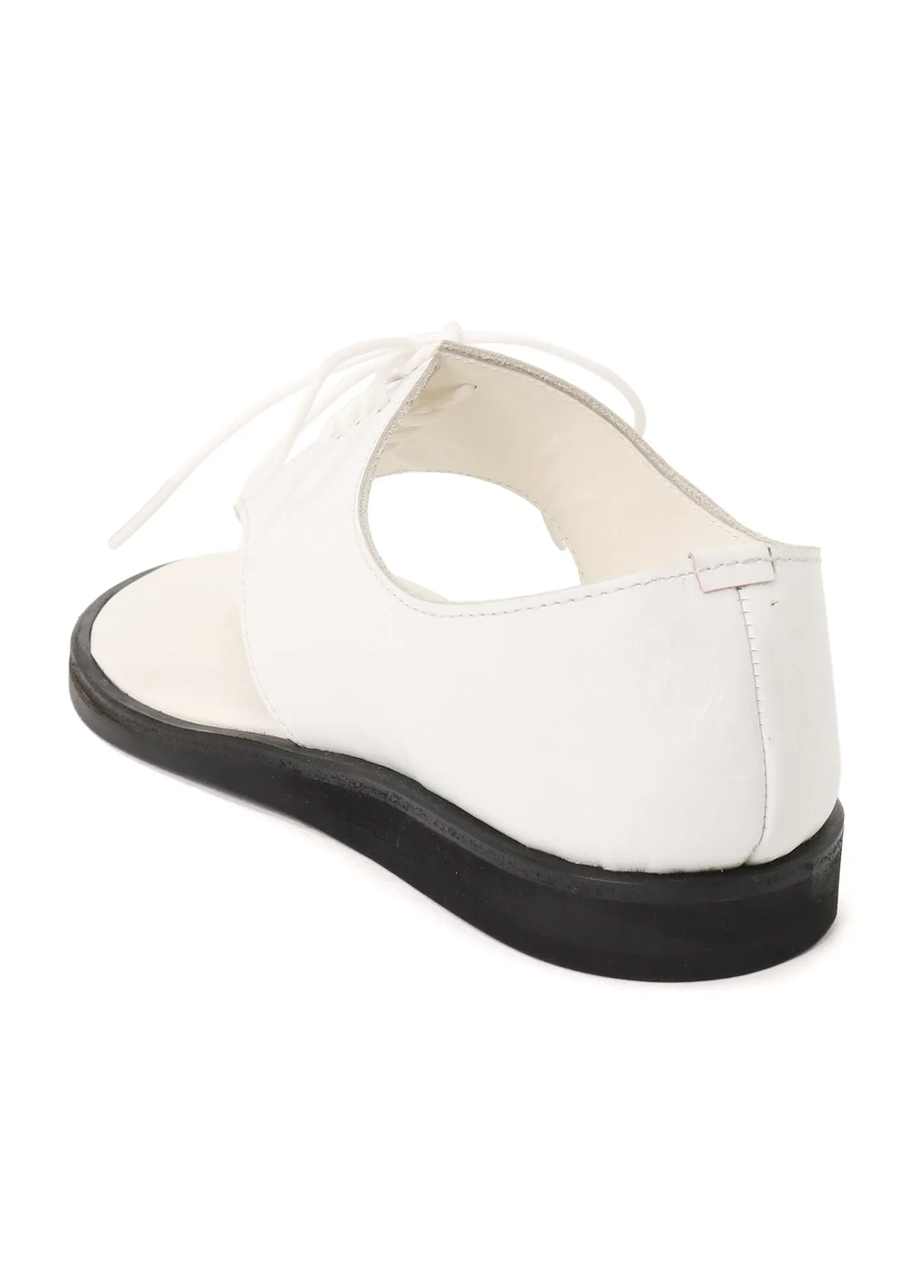 OIL SMOOTH LACE UP SANDAL