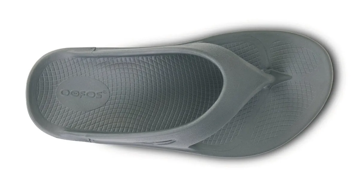 OOFOS Unisex OOriginal Thong Sandal - Olive