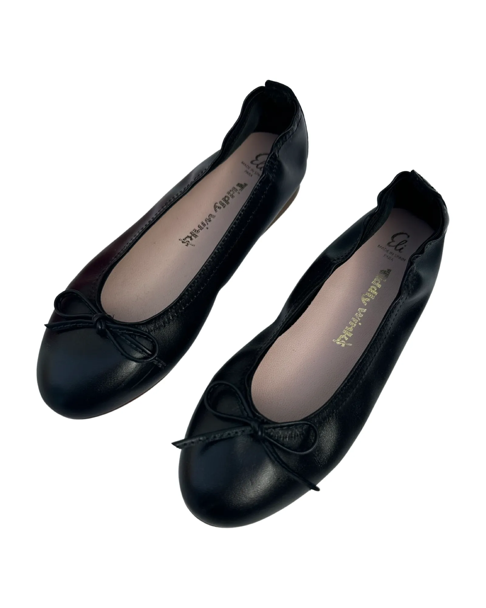 Papanatas by Eli black ballet flats (size UK12/EU31)