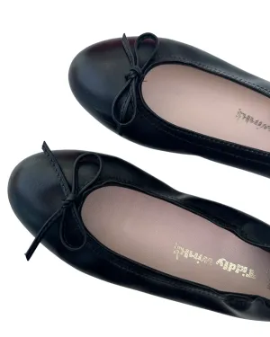 Papanatas by Eli black ballet flats (size UK12/EU31)