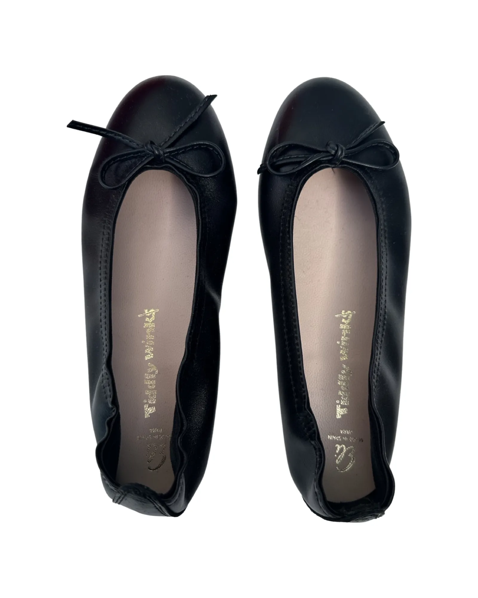 Papanatas by Eli black ballet flats (size UK12/EU31)