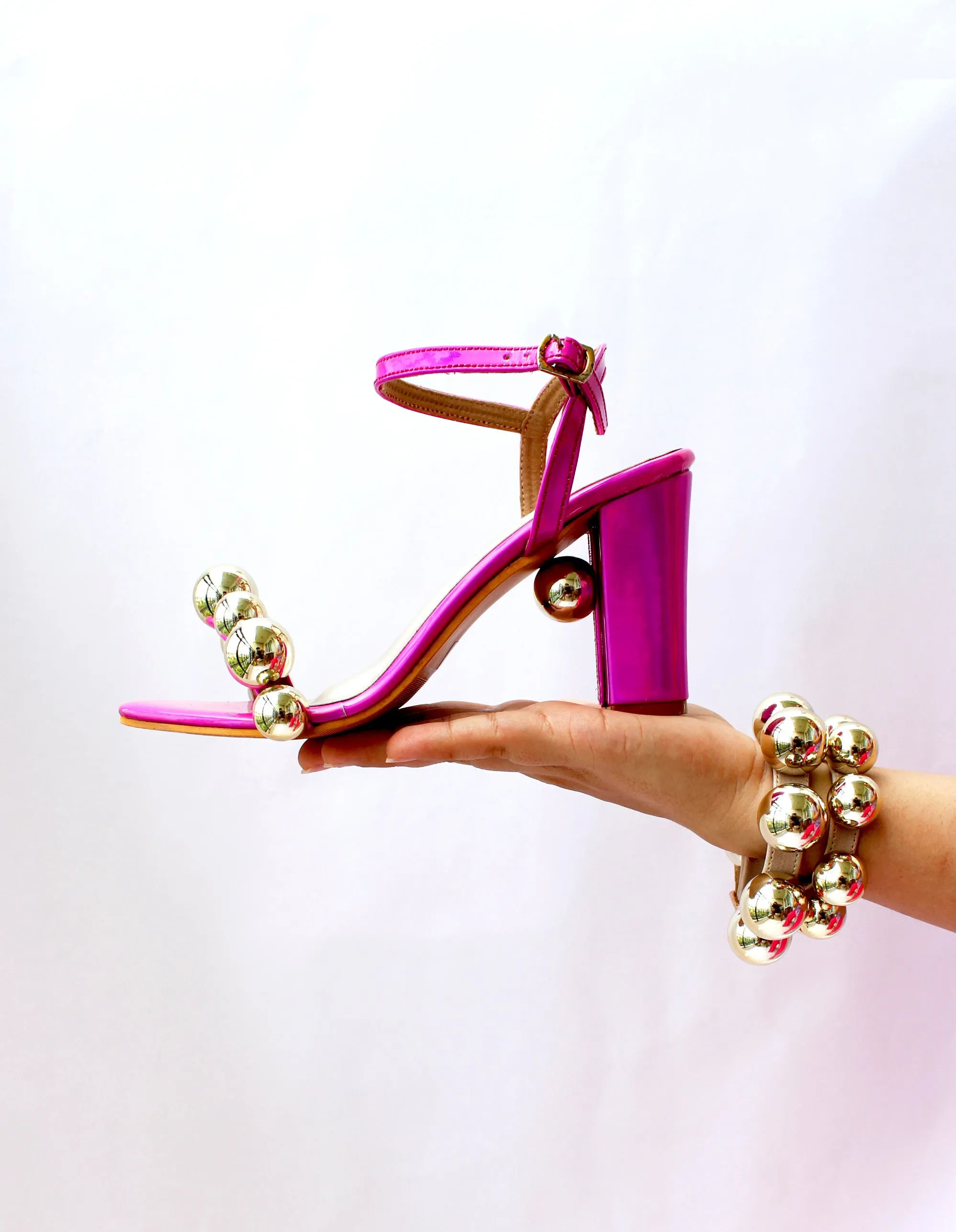 Penelope Pink Heels