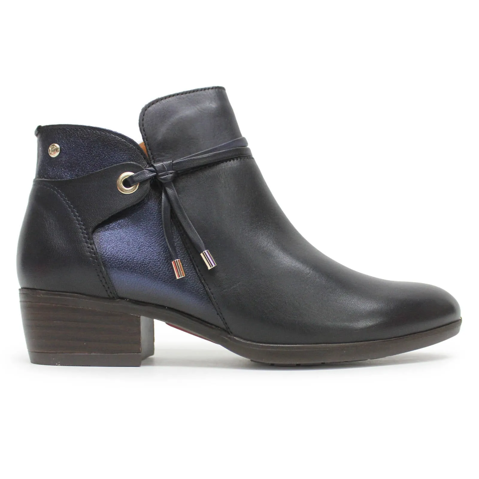 Pikolinos Daroca Calfskin Leather Women's Zip up Ankle Boots