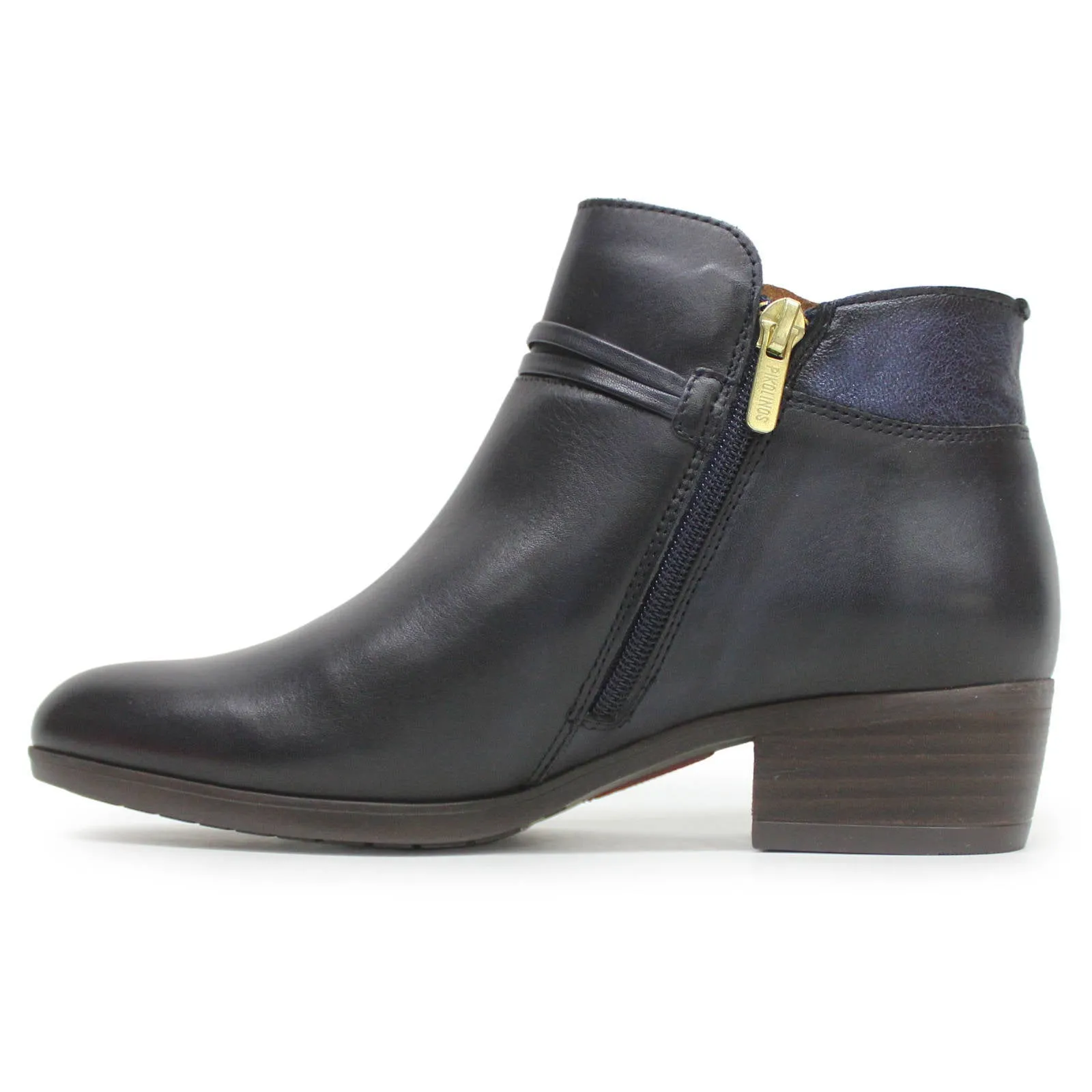 Pikolinos Daroca Calfskin Leather Women's Zip up Ankle Boots