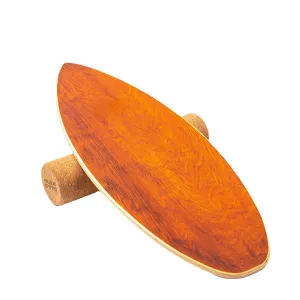 Premium Wooden Fish-Shaped Balance Board - Core Training & Yoga Fitness Equipment, 78x30x1.5cm, Stability Trainer for Strength & Balance, Ideal for Home Workouts, Durable & Lightweight Design