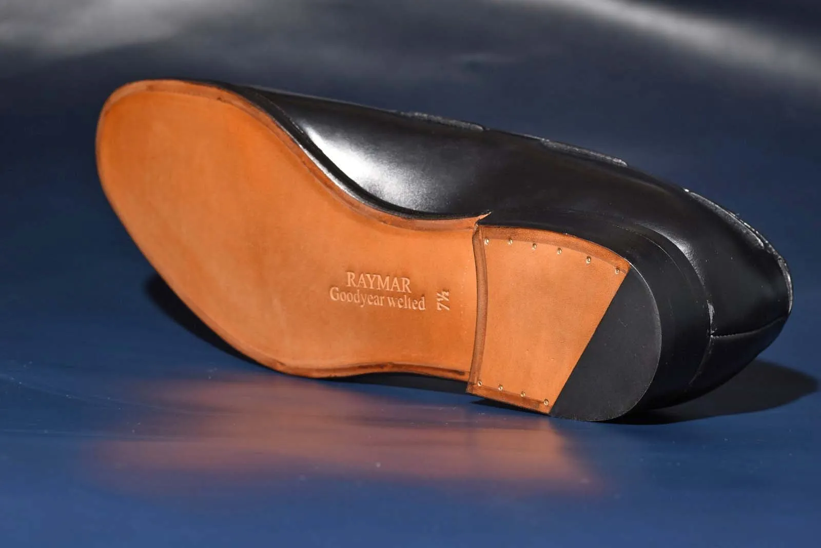 “Raffy” Tasseled Loafer, Black Dress Shoes, Goodyear welted, US size 5 1/2 ~ 10