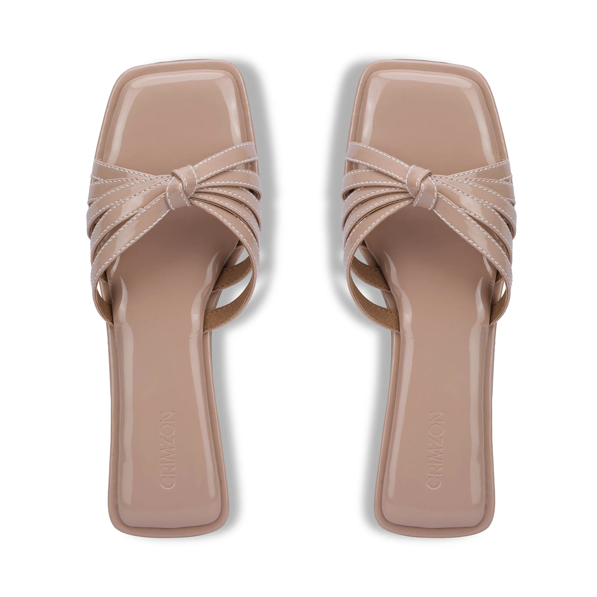 REEVA- PINK NUDE FLATS